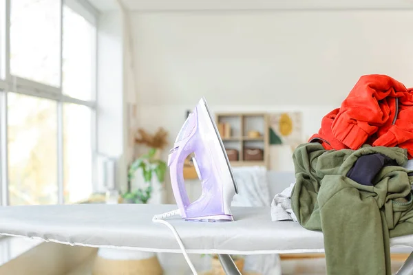 Electric Iron Laundry Home — Stock Photo, Image