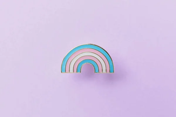 Σήμα Σύμβολο Του Τρανσέξουαλ Στο Φόντο Χρώματος — Φωτογραφία Αρχείου