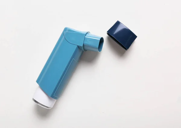 Modern Inhaler White Background — Stock Photo, Image