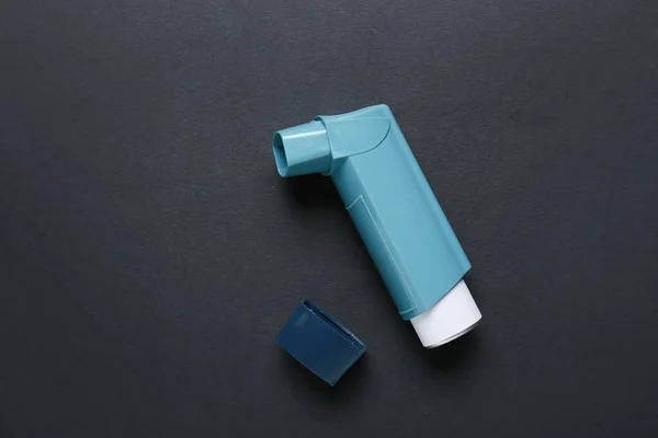 Modern Inhaler Dark Background — Stock Photo, Image