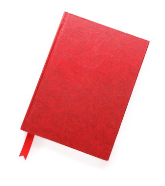 Beyaz arkaplanda yer imi olan kitap