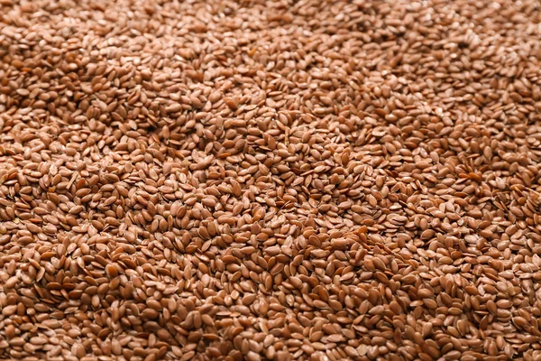 Many Flax Seeds Background — Stock Photo, Image