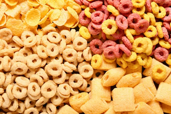 Different Cereals Background Closeup — Stock Photo, Image