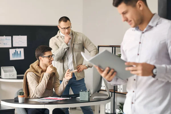 Team Van Accountants Functie — Stockfoto