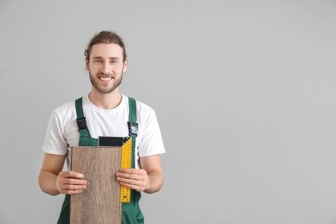 Cetveli marangoz ve ışık arkaplan paneli