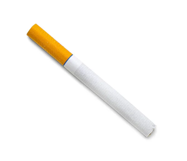 Whole Cigarette White Background — Stock Photo, Image