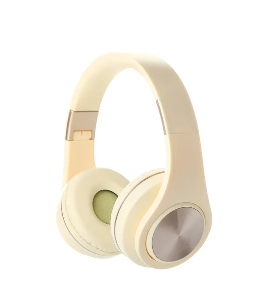 Modern Headphones White Background — Stock Photo, Image