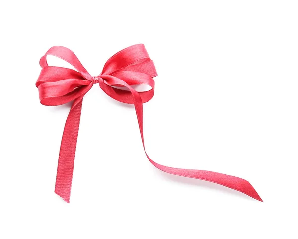 Bows Made Red Ribbon White Background Stock Photo by ©serezniy 477255414