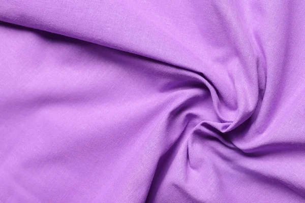 Tekstura Fioletowej Tkaniny Zbliżenie — Zdjęcie stockowe
