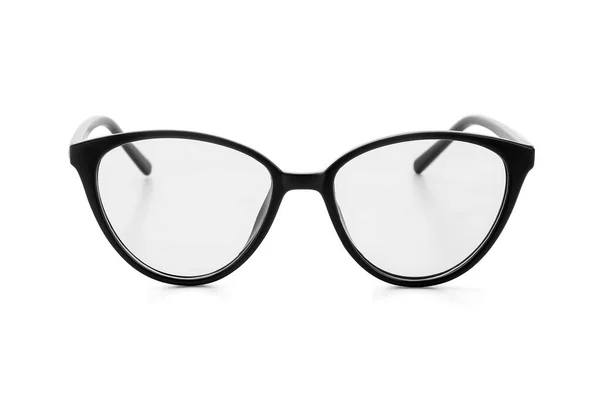 Lunettes Élégantes Sur Fond Blanc — Photo