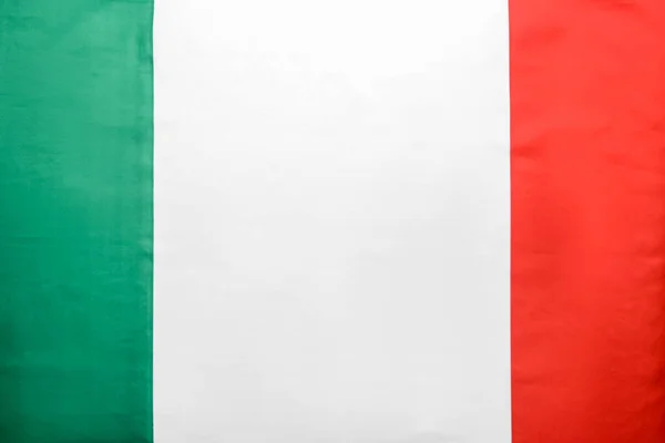 Італійський Прапор Задньому Плані — стокове фото