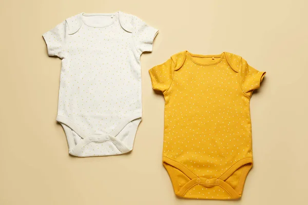 Baby Kläder Färg Bakgrund — Stockfoto
