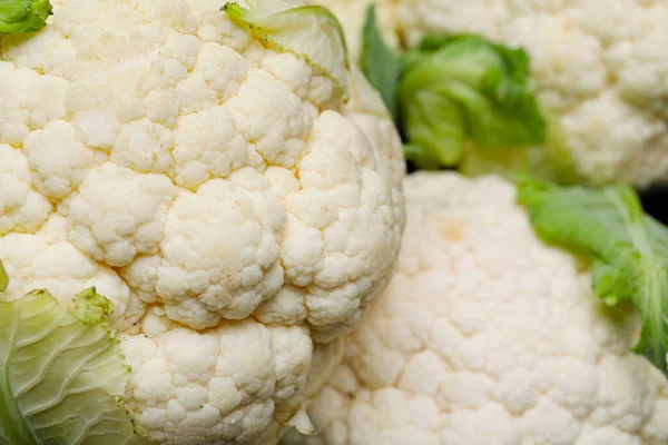 Cauliflower Cabbage Background Closeup — Stock Photo, Image