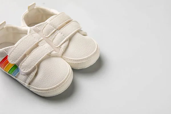 Baby Shoes Light Background — Stock Photo, Image