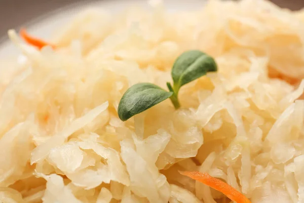 Tasty Sauerkraut Bowl Closeup — Stock Photo, Image