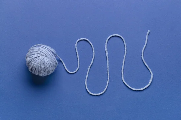 Knitting Yarn Color Background — Stock Photo, Image