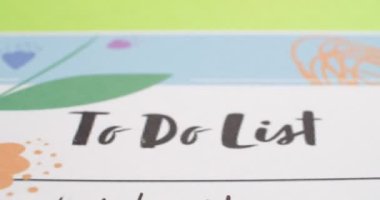 Doldurulmuş yapılacaklar listesi, kapatma görünümü