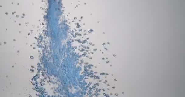 Bubbles Clear Water Closeup — Stockvideo