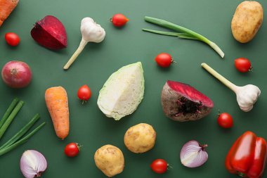 Borş 'u renk arkaplanı üzerine hazırlamak için gereksinimler