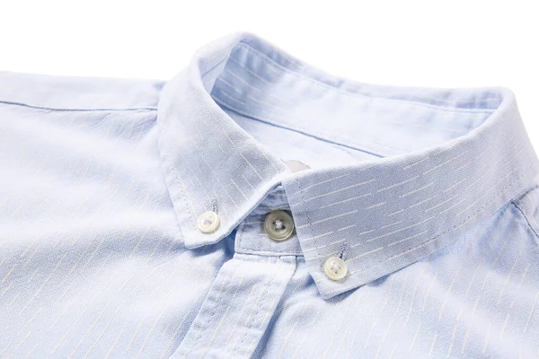 Stylová Pánská Košile Bílém Pozadí — Stock fotografie