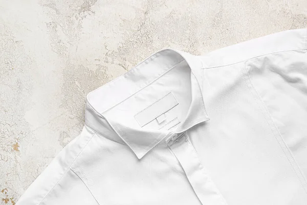 Stylish Male Shirt Light Background — Stock Photo, Image