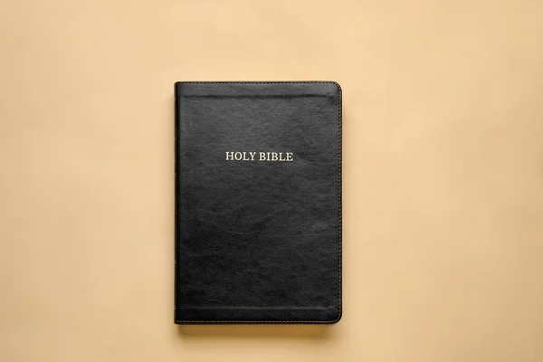 Bible Svatá Barevném Pozadí — Stock fotografie