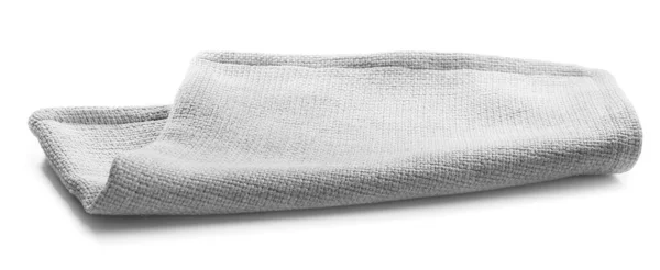 白を基調とした生地のナプキン — ストック写真