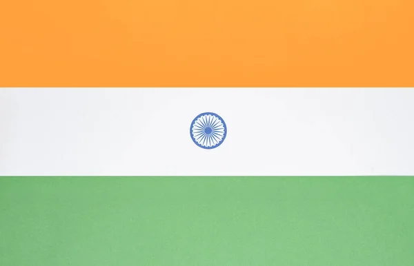 Flaga Indii Tle — Zdjęcie stockowe