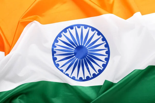 Vlag Van India Als Achtergrond — Stockfoto