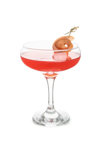 Bicchiere Hemingway Daiquiri Cocktail Sfondo Bianco — Foto Stock