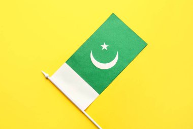 Pakistan bayrağı renk arkaplanı