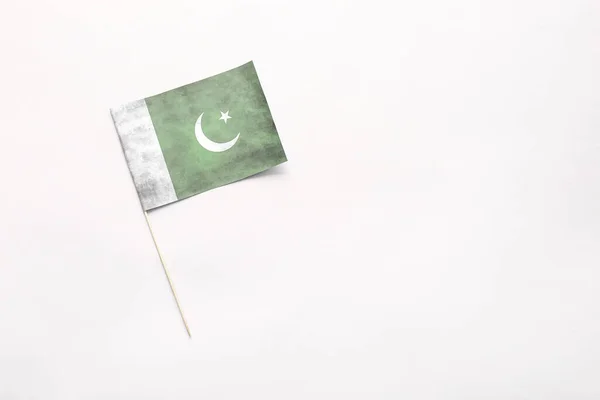 Pakistan Flagga Ljus Bakgrund — Stockfoto