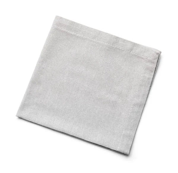 Clean Napkin White Background — Stock Photo, Image