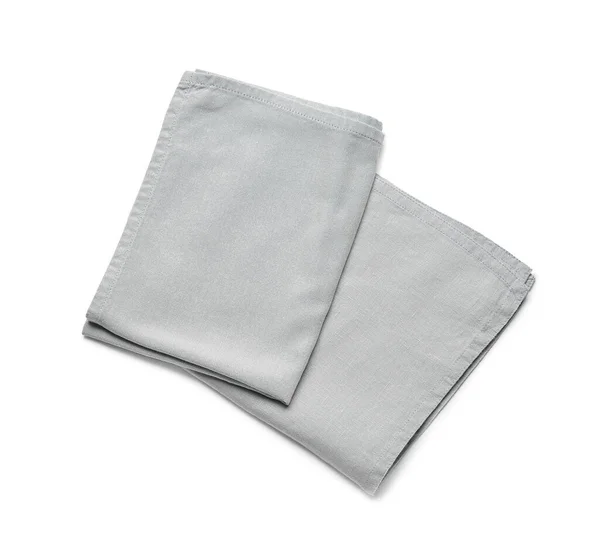 Clean Napkins White Background — Stock Photo, Image