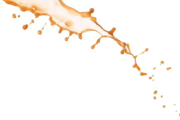 Splash Coffee White Background — Stock Photo, Image