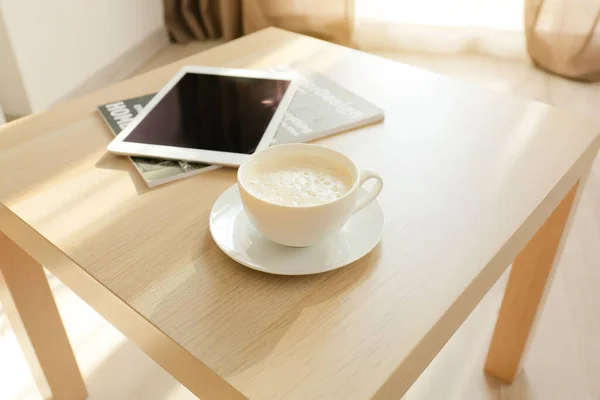 Cup Coffee Table Room — Stock Photo, Image