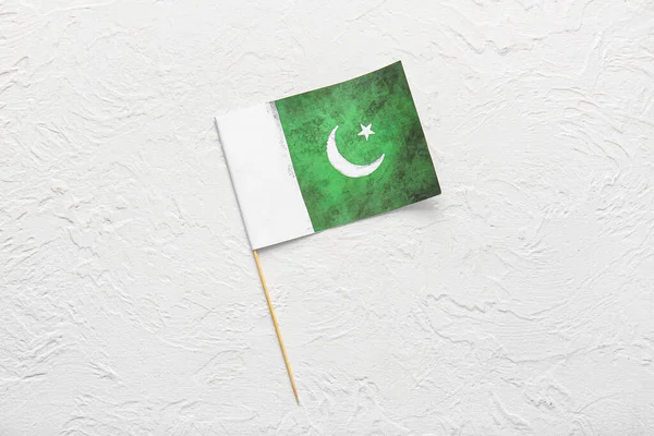 Pakistan Flag Light Background — Stock Photo, Image