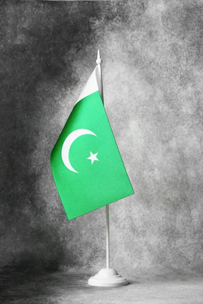 Pákistánská Vlajka Pozadí Grunge — Stock fotografie