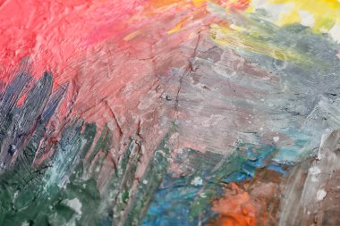 Arkaplan olarak renkli boya darbeleri
