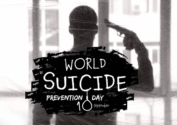 Карта Информированности Всемирному Дню Предотвращения Самоубийств — стоковое фото