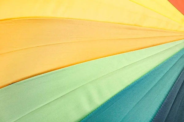 Rainbow Payung Sebagai Latar Belakang Closeup — Stok Foto