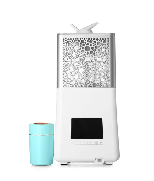 Modern Humidifiers White Background — Fotografia de Stock