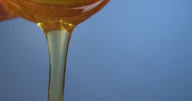 Tatlı bal rengi arka planda, yakın plan