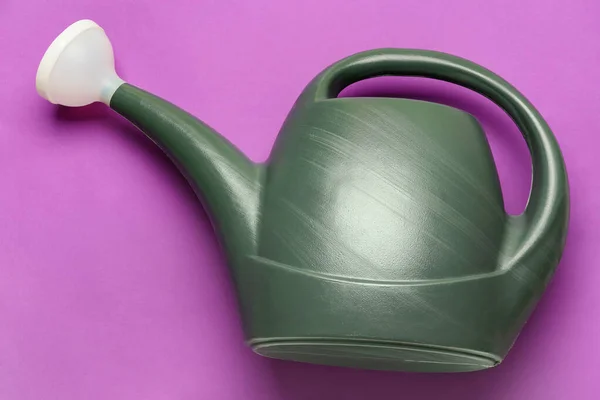 Watering Can Color Background — Stock Photo, Image