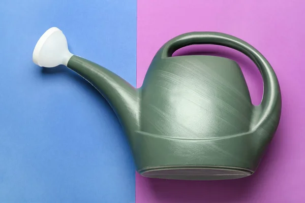 Watering Can Color Background — Stock Photo, Image