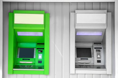 Modern ATM 'lerin açık hava görüntüsü
