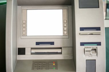 Modern ATM görüntüsü, yakın plan