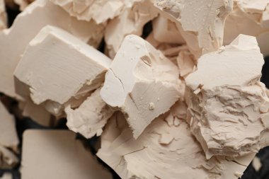 Arka plan olarak taze maya, yakın plan