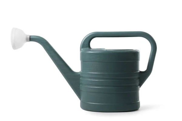 Stylish Watering Can White Background — Stock Photo, Image