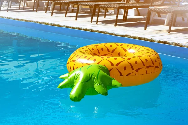 Inflatable Ring Swimming Pool — Stock Photo, Image